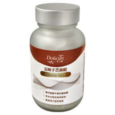 Dolican 多立康 五味子芝麻錠, 牛樟芝菌絲體Plus, 60顆, 832mg, 1罐