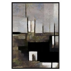 Boluo 菠蘿選畫所 靜 境III, 40 x 30cm, 黑色