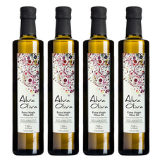 Alva Oliva 艾娃橄欖 特級冷壓初榨橄欖油, 750ml, 4瓶