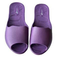 MONZU 滿足 日式小金魚口拖, SGS檢驗合格, MIT品質認證, 紫色, 台灣製, M