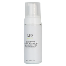 NES cosmetics 恩藝偲 綠魚子醬舒緩保濕潔顏慕斯, 150ml, 1瓶