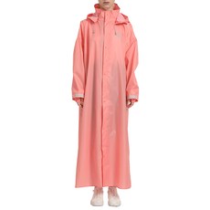 連身雨衣, 粉色, L