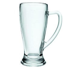 Bormioli Rocco 芭薇拉 附柄啤酒杯，500ml，6入組, 高183mm, 1組