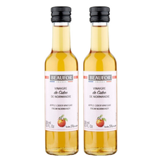 BEAUFOR 堡芙 諾曼地蘋果醋 果香十足 5%低酸度, 250ml, 2瓶