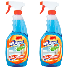 3M 魔利 玻璃亮光劑, 600ml, 2瓶