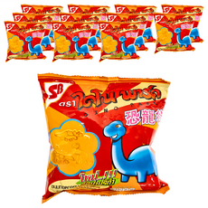 DINO PARK 恐龍谷脆餅 鮮蝦, 10g, 12包
