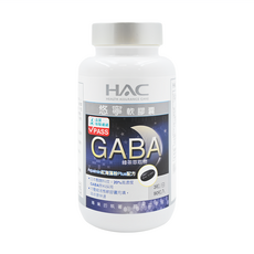 HAC 永信藥品 悠寧軟膠囊, GABA 綠茶萃取物 Aquamin紅海藻粉Plus配方, 90顆, 1罐