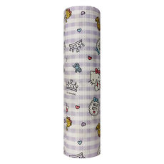 收納王妃 Hello Kitty防水防污鋪布 蝴蝶結 TG24-SAN579 500 x 30cm 紫, 1入, 1條