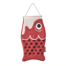 Imakara 擦手巾 - 紅色鯉魚旗, 聚酯纖維 絨毛紗, 150mmx240mm, 60g, 1件