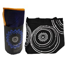 Miracle 墨瑞革 乾溼止滑專業加寬加長瑜珈舖巾, 靜謐海底花, 185 x 63cm, 1條