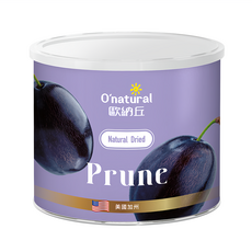O'natural 歐納丘 天然去籽黑棗乾, 210g, 1罐