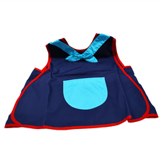 日系水手領結幼兒輕便圍兜 湖水藍-8號 Cotton35%+Polyester65%, 1件