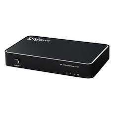 DigiSun 得揚 4K2K HDMI一進二出影音分配器 VH712 116 x 67 x 20mm 170g, 灰色, 1台