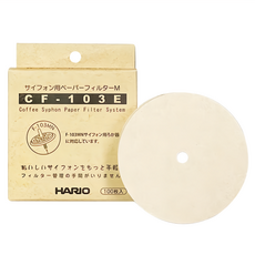 HARIO 好璃奧 摩卡 復古虹吸式咖啡壺濾紙 CF-103E, 100張, 1盒