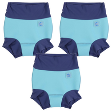 Splash About 3D游泳尿布褲, Starlight Blue, XL, 1-2歲, 3件