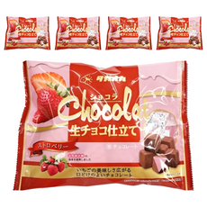 Takaoka 高岡食品 草莓風味生巧克力, 140g, 5袋