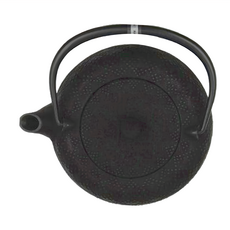 IWACHU 岩鑄 5型急須格子アラレ附濾網 12062, 黑色, 550ml, 1個