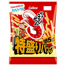 Calbee 卡樂比 Kappa Ebisen 河童蝦條 特盛蝦條, 185g, 1包