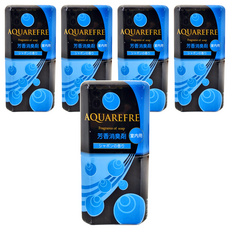 Lion Chemical 獅子化學 AQUAREFRE 清新皂香 廁所室內用 消臭劑, 400ml, 日本產, U型濾紙, 5罐