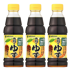 mizkan 味滋康 鮮藏果香柚子醋醬汁360ml*3瓶, 360ml
