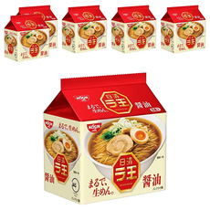 NISSIN 日清拉王味噌拉麵 - 日本原裝進口，日式風味包麵, 6包