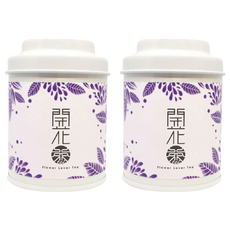 無藏茗茶 工藝花茶 會開花的茶 白色, 8g, 1罐, 2罐