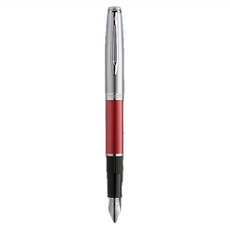 WATERMAN 威迪文 EMBLÈME 巴黎魅影系列 鋼筆, 6號Fine尖, 經典紅
