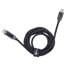 Baseus 倍思 數顯100W快充線 CATSK-C01 黑色, 2m, 1個