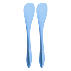 TRIARROW 三箭牌 雙頭耐熱矽膠刮刀 Set 2 耐熱220°C, 藍色, 1組