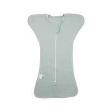 OhBabyLying 春秋薄款蝶形包巾, 100%棉, M號, 湖水綠