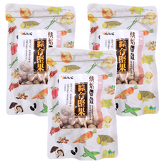 元氣家 烘焙帶殼綜合堅果 低溫烘焙 健康美味, 200g, 3包