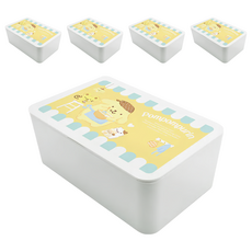 收納王妃 三麗鷗 濕紙巾盒, 布丁狗開店, 5個