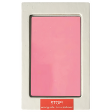 毛皇上 不沾墨印台-粉色(小號) 寵物紀念印泥 無需清洗 附贈卡紙, 1入