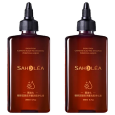 SAHOLEA 森歐黎漾 質進化 咖啡因頭皮深層洗前淨化液, 2瓶, 200ml