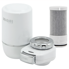 生活采家 龍頭專用 碳纖維除氯過濾器 尺寸約12*8.5*11cm, #99428, 1組