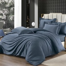 60支頂級日旅素色天絲床包兩用被 四件組