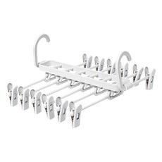 Craftsman In Storage 收納職人 日式簡約多功能可拆卸魔術褲架 PP材質 34 cm x34 cm x17 cm, 灰色, 1個