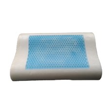 其他 B型曲線凝膠涼爽舒適記憶枕 60x40x10-11.5cm, 1入