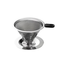 316免濾紙沖泡咖啡過濾器, 1入, 316不鏽鋼濾網