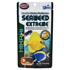 Hikari 高夠力 海水魚海藻飼料, 沉水性, 100g, 適用於小型海水觀賞魚, 1包