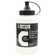 Raphael CAMPUS 康普思 壓克力顏料 N131761 116 鈦白色, 500ml, 1色