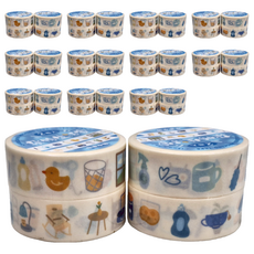 CARD LOVER 信的戀人 雜物生活家紙膠帶 15mm x 3m, 個護小物, 12捲