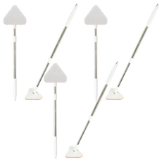 巧巧 零死角牆面地板去汙刷替換刷布, 6個, 白色