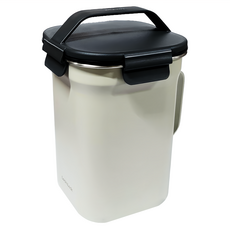 LocknLock 樂扣樂扣 不鏽鋼廚餘桶 2.5L, 白色, 1個