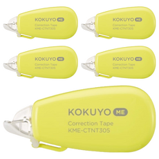 KOKUYO 國譽 ME 象牙白修正帶 B罫 6m, 萊姆, 5個