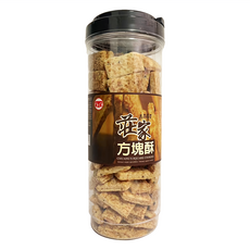 莊家 黑芝麻方塊酥, 1罐, 430g