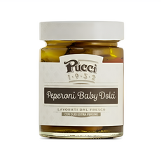 Pucci 迷你甜椒 開胃酒、沙拉、披薩、義大利麵搭配, 200g, 1罐