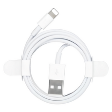 ITS LIFE Lightning 8 Pin 快速充電線 Lightning to USB-A 支援iPod iPad iPhone, 2m, 白色, 1條