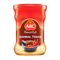 印尼 ABC Sambal Terasi Home Style 蝦膏辣椒醬, 180g, 1罐