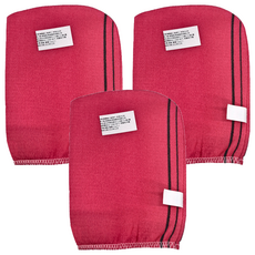 STAR CANDY 韓國進口搓澡巾 4個, 玫紅色, 4個裝, 3組